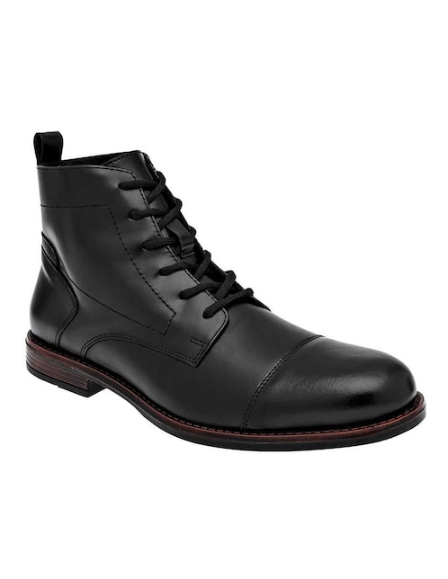 Bota arriba del tobillo Rbcollection de piel para mujer