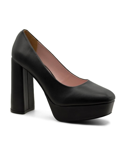 Zapatilla de piel