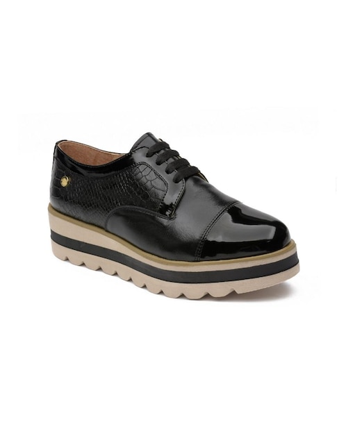 Zapato piel animal print en Liverpool