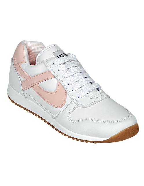 Panam Cabeza De Tenis Panam Tenis Agujetas Rosa Floral Similpiel