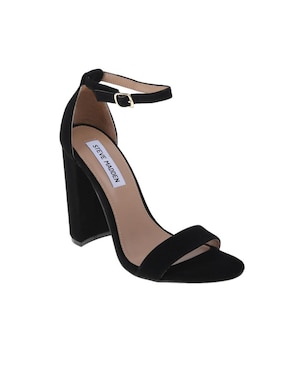 Sandalia Lisa Steve Madden Piel Negra