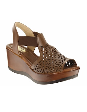 Suave Pies Sandalia Wedge