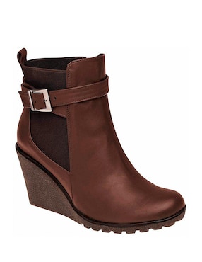 Bota Al Tobillo RBCOLLECTION De Piel Para Mujer