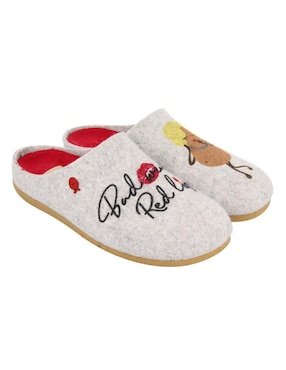 HOT POTATOES Jungen Hausschuhe – Nachhaltig, Weich & Mit Fußball-Design | Graue Sneaker-Slipper Aus Recyceltem PET