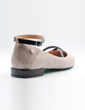 Balerina Pikiki Milkshake de piel para mujer