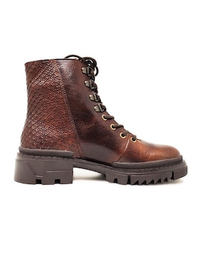 Bota al tobillo Dasalo de piel para mujer