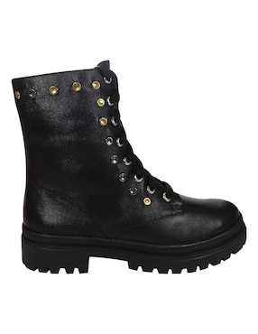 Bota al tobillo Giusto de piel para mujer