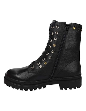 Bota al tobillo Giusto de piel para mujer
