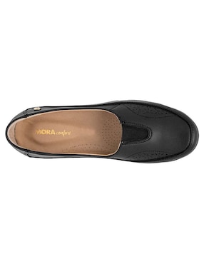 Zapato Mora Confort de piel para mujer