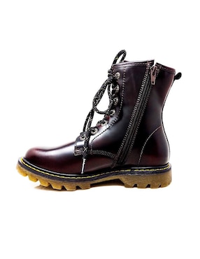 Bota arriba del tobillo Dasalo de piel para mujer
