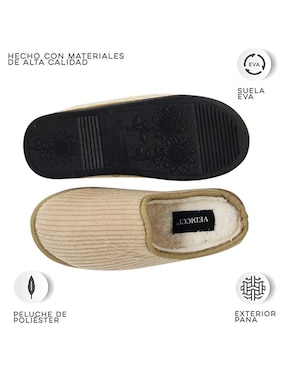 Pantufla Vedicci para mujer