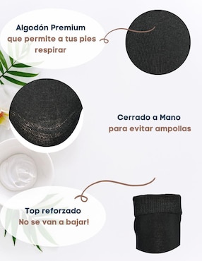 Set de calcetín diabético Specialized Socks de algodón para mujer 6 pares