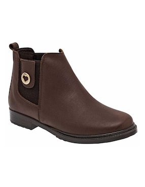 Bota Al Tobillo RBCOLLECTION De Piel Para Mujer