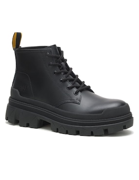 Bota Caterpillar De Piel Para Mujer