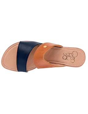 Sandalias Oro Rosa para mujer