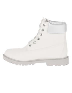 Bota arriba del tobillo Timberland de piel para mujer