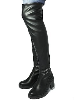 Bota arriba de la rodilla Queen Bee para mujer