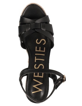 Zapato de plataforma Westies punta redonda