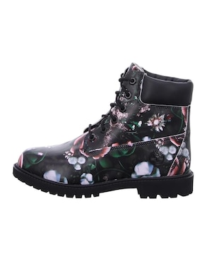 Bota abajo de la rodilla Timberland Flower de piel para mujer