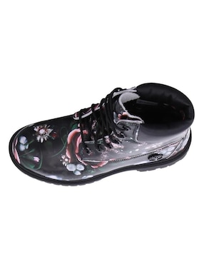 Bota abajo de la rodilla Timberland Flower de piel para mujer