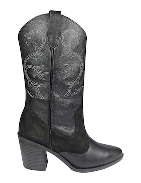 Bota arriba del tobillo Leon de piel para mujer