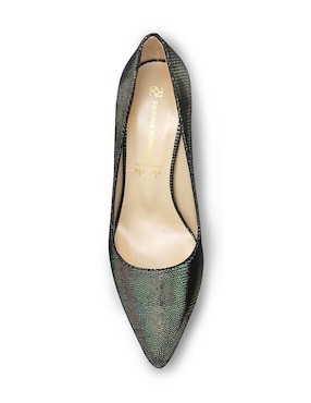 Zapatilla de piel Regina Romero