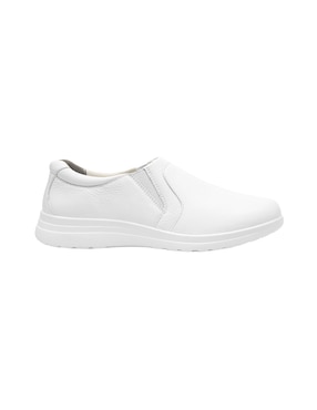 Mocasín Flexi de piel para mujer