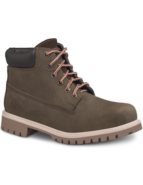 Bota Al Tobillo Workland De Piel Para Mujer