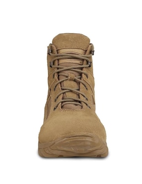 Bota arriba del tobillo Workland Táctico de piel para mujer
