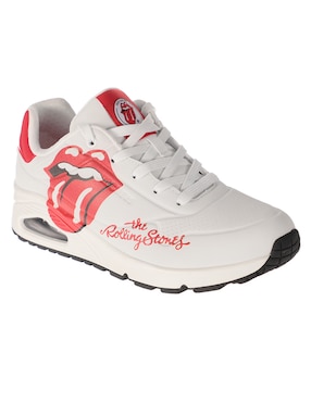 Tenis Skechers Uno Rolling Stones Para Mujer