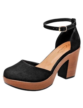 Zapato D'Cristian de terciopelo para mujer