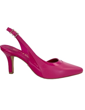 Zapatilla de piel bovino Savvy Danna