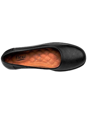 Balerina Flexi de piel para mujer