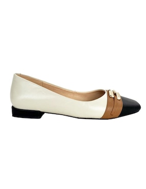 Balerina Savvy de piel para mujer