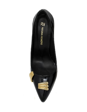 Zapatilla de piel Regina Romero