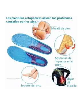 Plantilla ortopédica de gel