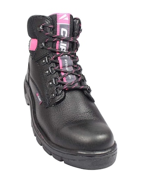Bota al tobillo Cliff de piel para mujer
