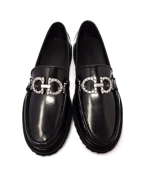 Mocasín Dasalo de piel para mujer