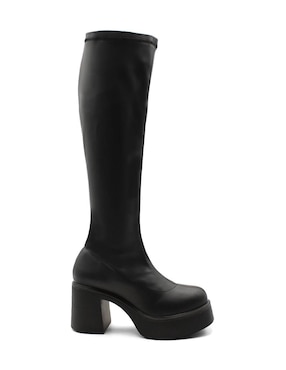 Bota abajo de la rodilla Rbcollection de piel para mujer