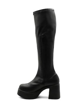 Bota abajo de la rodilla Rbcollection de piel para mujer