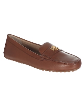 Zapato Lauren Ralph Lauren De Piel Para Mujer