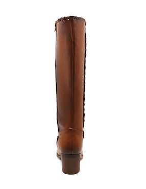 Bota abajo de la rodilla Rbcollection de piel para mujer