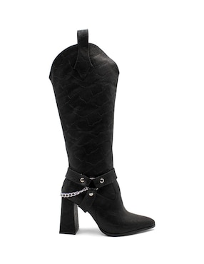Bota abajo de la rodilla Rbcollection de piel para mujer