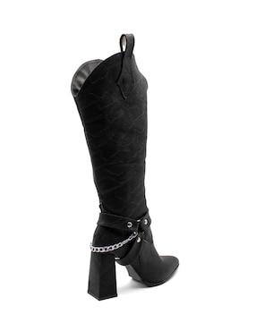 Bota abajo de la rodilla Rbcollection de piel para mujer