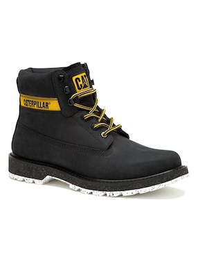 Bota Al Tobillo Caterpillar De Piel Para Mujer