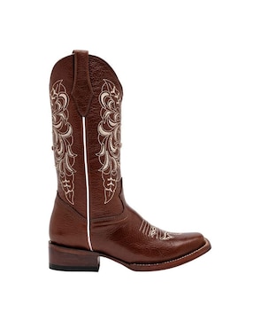 Bota media pierna Trankas Boots de piel para mujer