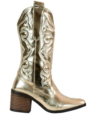 Bota Cowboy Abajo De La Rodilla Kuali Shoes Para Mujer