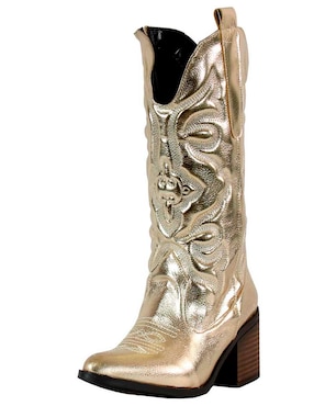 Bota cowboy abajo de la rodilla Kuali Shoes para mujer