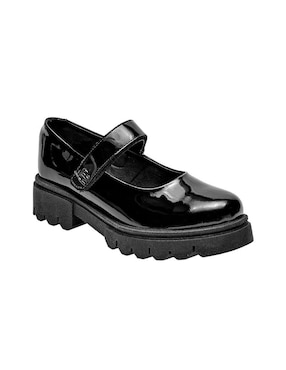 Zapato Hush Puppies Kids De Piel Para Mujer