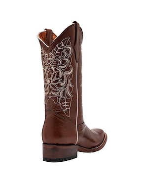 Bota abajo de la rodilla Rbcollection de piel para mujer